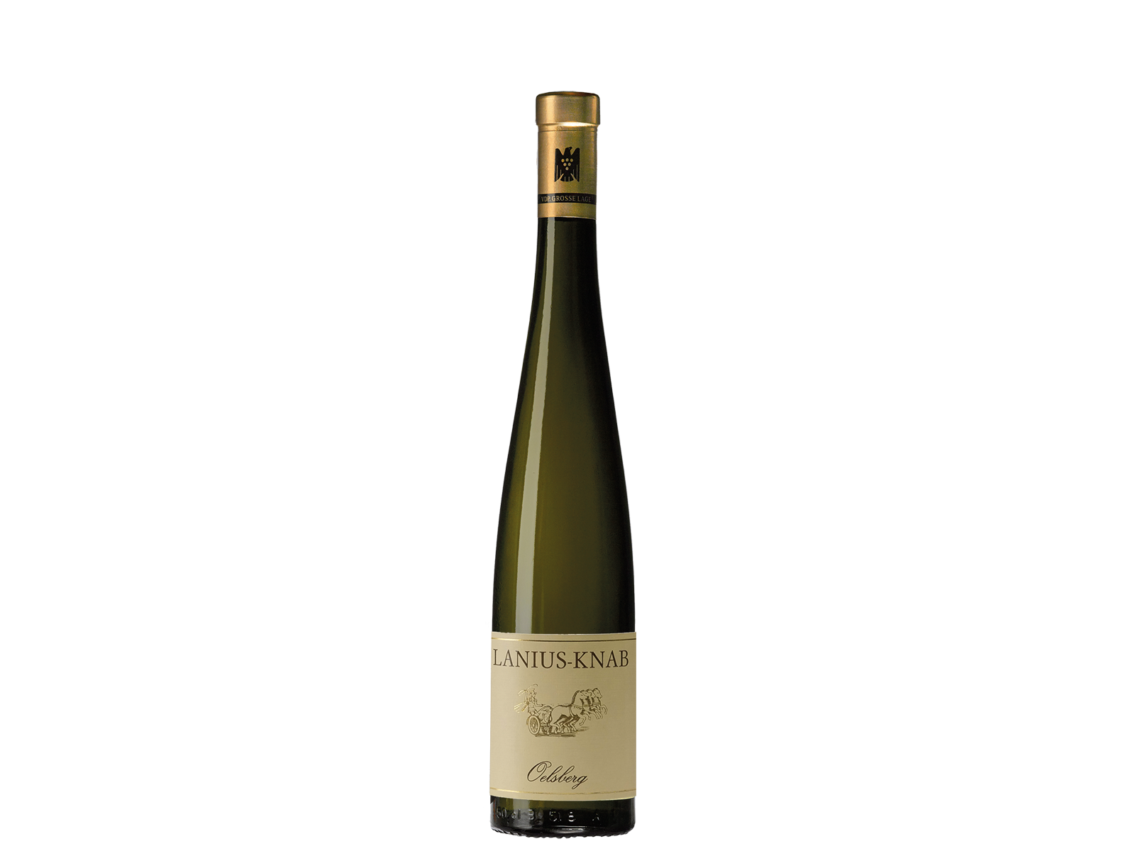 Oelsberg Auslese 2002 Weinflasche 0,5l mit goldfarbener Kapsel